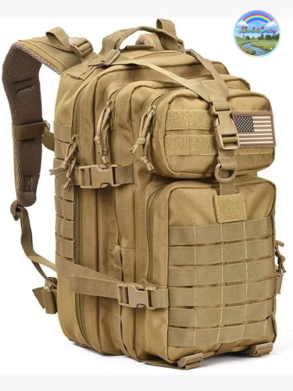 Military Tactical Assault Pack Backpack MOLLE Bug Out Bag for Hiking Camping